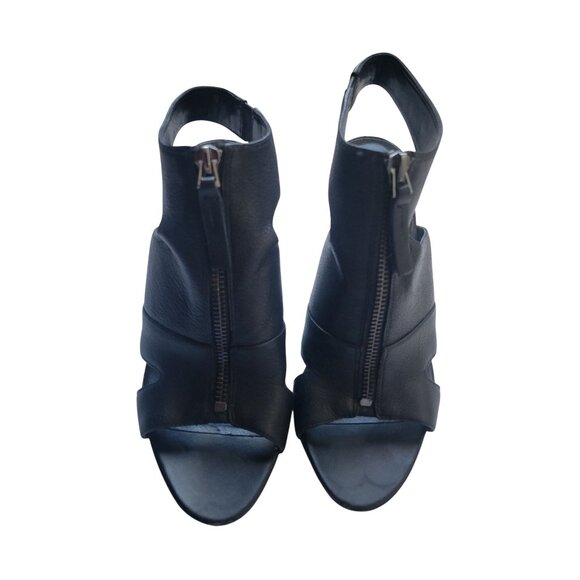 Franco Sarto Zip Wedge Heels for Women size 7 Office Wear Date Night Wedding - Picture 2 of 9